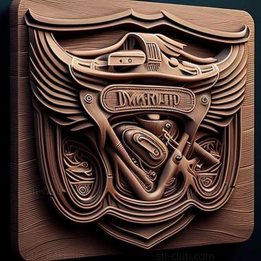 3D мадэль Triumph Thunderbird (STL)